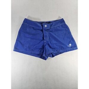 Raya Sun Royal Blue Board Shorts Retro Y2K Coastal Surf Beach Shorts Sz M